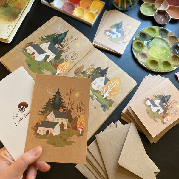 Autumn Sun Card