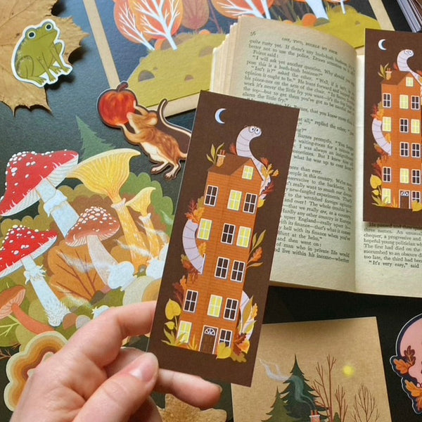 Bookworm Bookmark