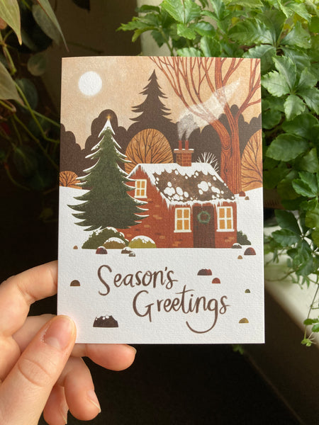 Cosy Cottage Card