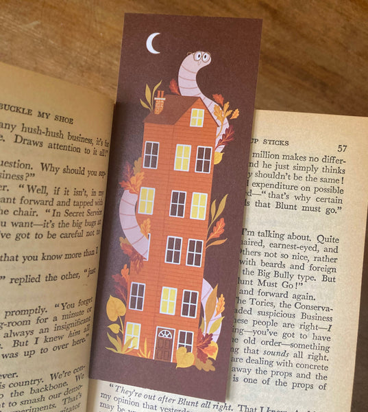 Bookworm Bookmark