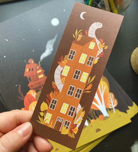 Bookworm Bookmark
