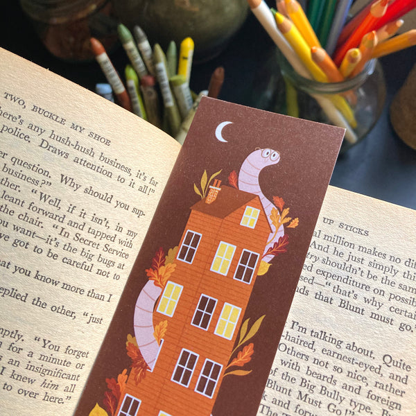 Bookworm Bookmark