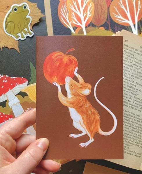 Apple Mouse Card