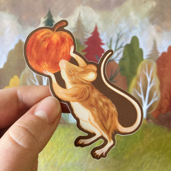Apple Mouse Sticker
