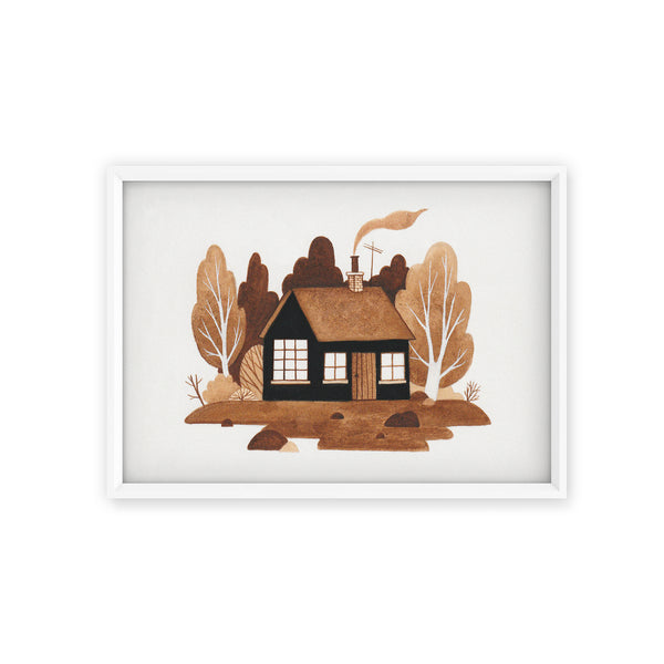 Black Cabin Postcard