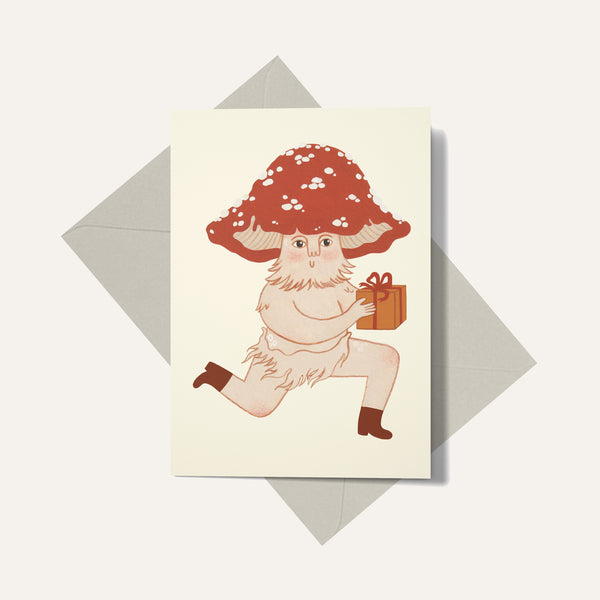 Mushroom Sends A Gift Card