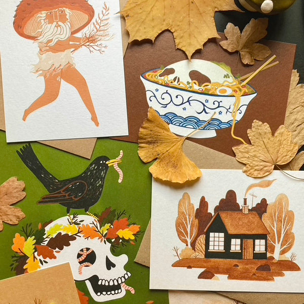 Skull Soup Postcard