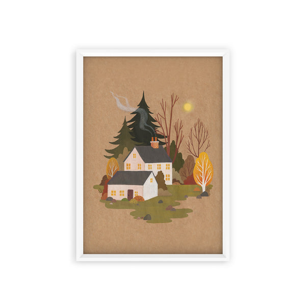 Autumn Sun Postcard