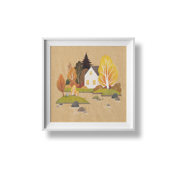 Autumn Island Print