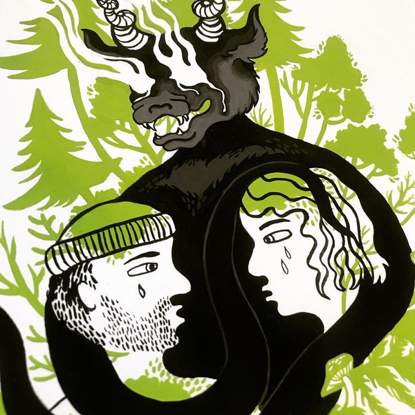 The Lovers Print