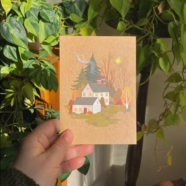 Autumn Sun Card