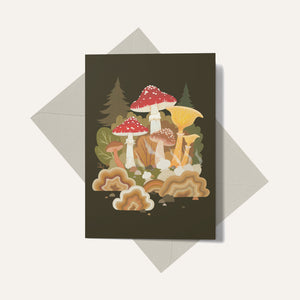 Fungi Forest Card