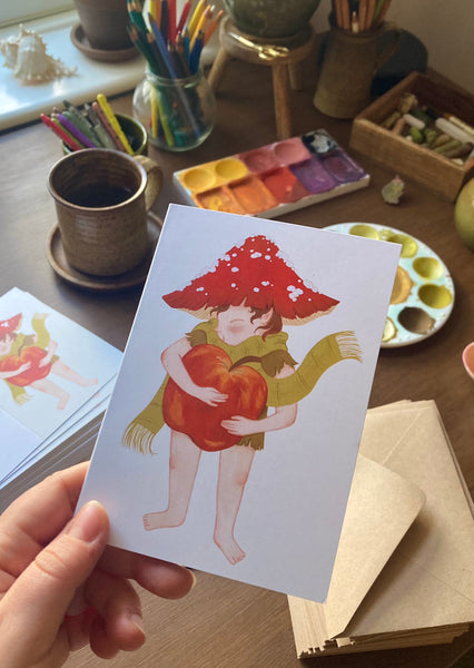 Apple Elf Card