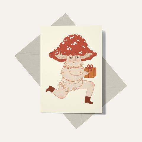 Mushroom Sends A Gift Card