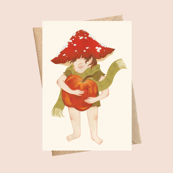 Apple Elf Card